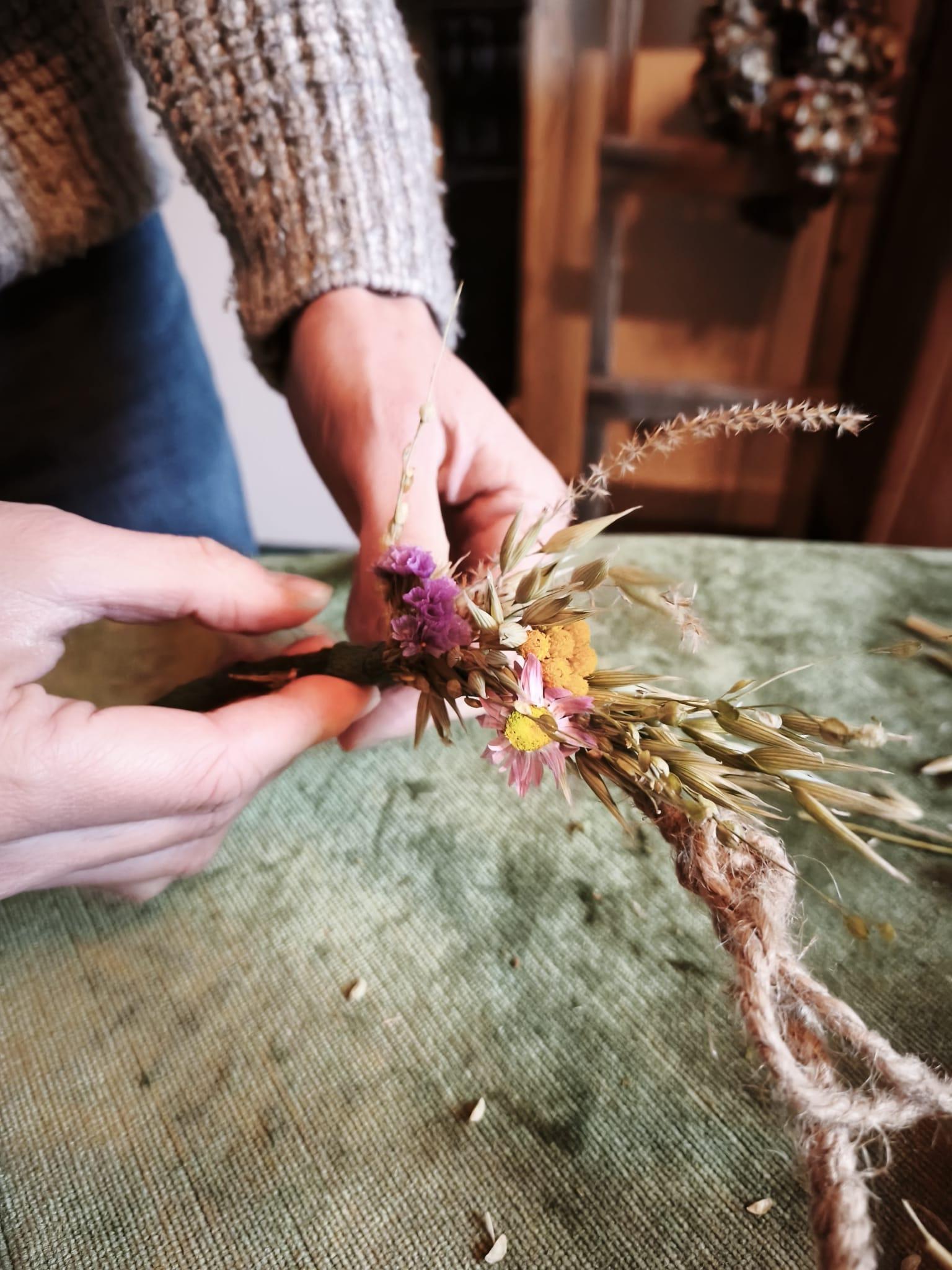 Kit DIY pour couronne de fleurs séchées – Atelier Boui-Boui et Terralya
