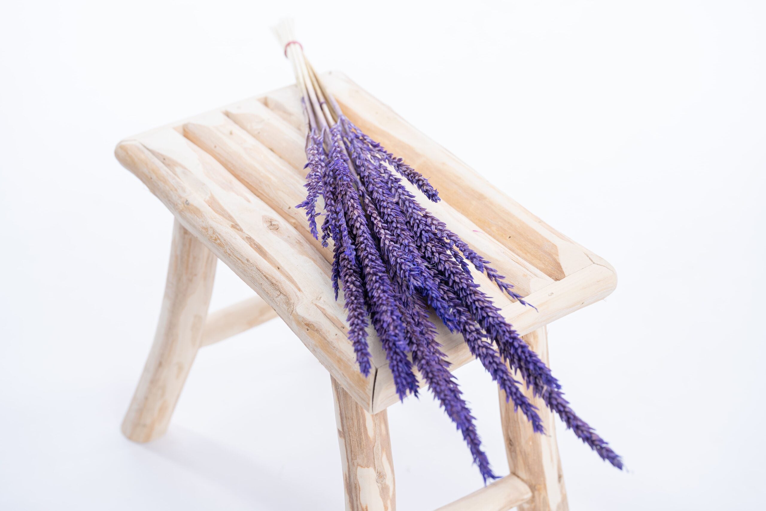 Fleur de pays séchée violette à forte intensité de couleur