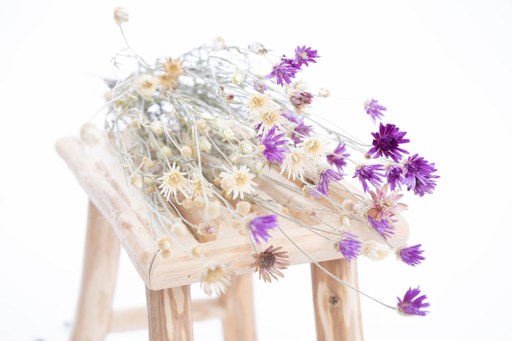 Fleur Lumina séchée artisanale, culture biologique locale