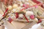 kit couronne noel 25cm fleurs sechees bio terralya