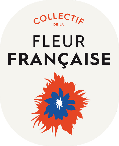 Logo du Collectif de la Fleur Française – soutien aux fleurs cultivées en France